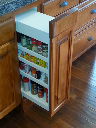 specialty cabinet spice rack