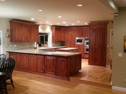 refaced cabinets